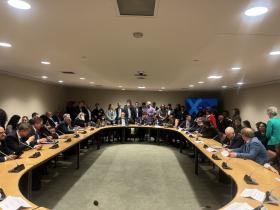 联合国网合集团热烈欢迎孟加拉国外交部部长Dr.A.K.Abdul Momen出席联合国水会议盛大活动